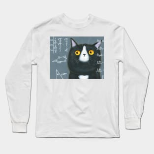 Maths Cat Long Sleeve T-Shirt
